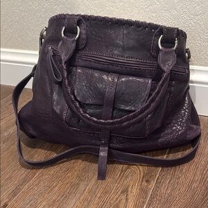 Chic Purple Women's Shoulder Bag